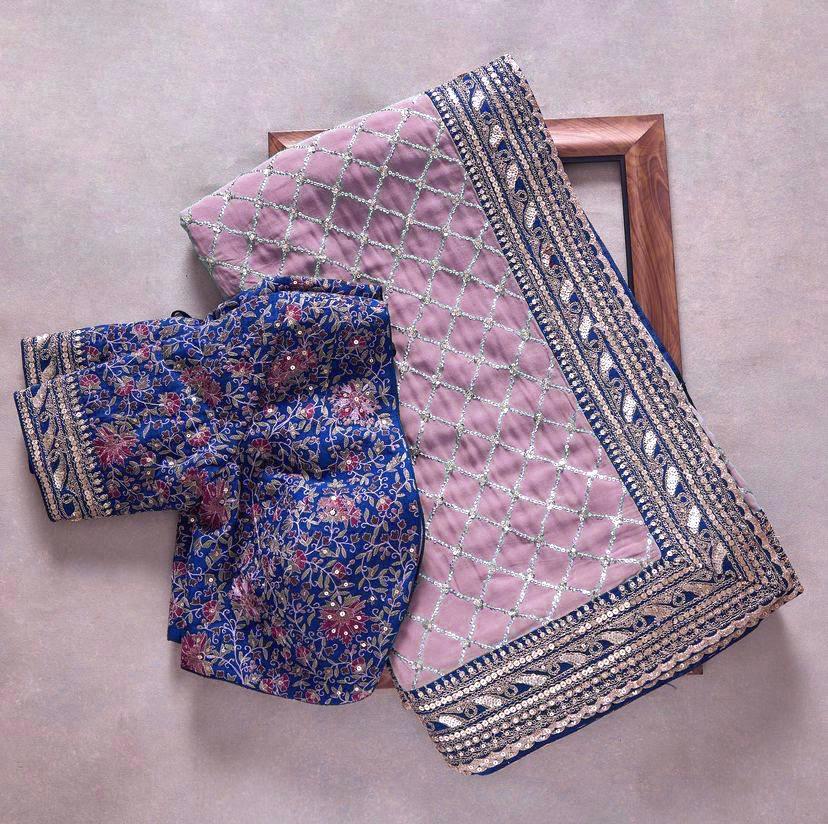 Amore 01 Heavy Festive Wear Heavy Georgette Designer Saree Collection